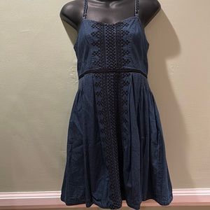 New Romantics Free People denim dress